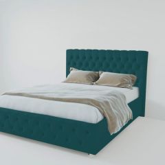 Кровать Версаль с ПМ 900 (велюр бирюзовая) в Игриме - igrim.mebel24.online | фото