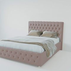 Кровать Версаль с ПМ 900 (велюр темно-серый) в Игриме - igrim.mebel24.online | фото