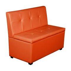 Кухонный диван Уют-1 (1000) Оранжевый в Игриме - igrim.mebel24.online | фото