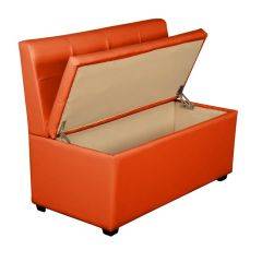 Кухонный диван Уют-1 (1000) Оранжевый в Игриме - igrim.mebel24.online | фото 2