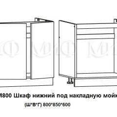 ЛИЗА-2 Кухонный гарнитур 1,6 Белый глянец холодный в Игриме - igrim.mebel24.online | фото 6