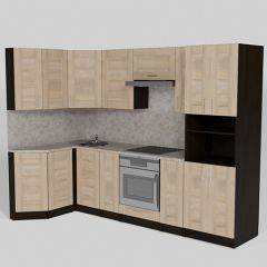 Кухонный гарнитур Ника гранд прайм 1400*2600 в Игриме - igrim.mebel24.online | фото 2