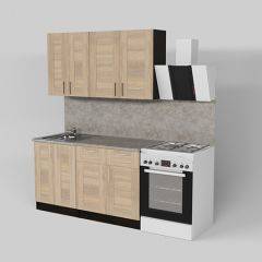 Кухонный гарнитур Ника медиум 1400 в Игриме - igrim.mebel24.online | фото 2