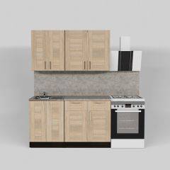 Кухонный гарнитур Ника медиум 1400 в Игриме - igrim.mebel24.online | фото 3
