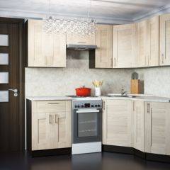 Кухонный гарнитур Ника мега оптима 2100*1500 в Игриме - igrim.mebel24.online | фото