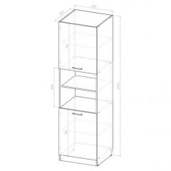 Кухонный гарнитур Ноктюрн люкс 3000 мм в Игриме - igrim.mebel24.online | фото 12