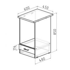 Кухонный гарнитур Ноктюрн люкс 3000 мм в Игриме - igrim.mebel24.online | фото 13