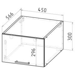 Кухонный гарнитур Ноктюрн люкс 3000 мм в Игриме - igrim.mebel24.online | фото 18