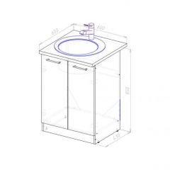 Кухонный гарнитур Ноктюрн нормал 1500 мм в Игриме - igrim.mebel24.online | фото 14