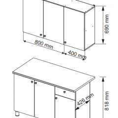 Кухонный гарнитур POINT 120 в Игриме - igrim.mebel24.online | фото 10