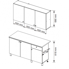 Кухонный гарнитур POINT 150 в Игриме - igrim.mebel24.online | фото 10