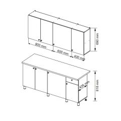 Кухонный гарнитур POINT 180 в Игриме - igrim.mebel24.online | фото 11