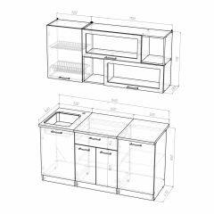 Кухонный гарнитур Полина стандарт 1600 в Игриме - igrim.mebel24.online | фото 7