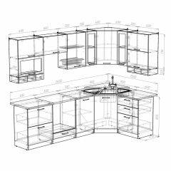 Кухонный гарнитур Симона гранд оптима 1500*2600 в Игриме - igrim.mebel24.online | фото 3