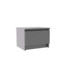 МОРИ ТПМ 400.1 Тумба прикроватная (графит) в Игриме - igrim.mebel24.online | фото 2