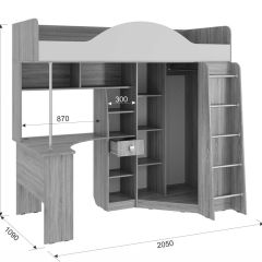 ФЭНТЕЗИ Набор мебели (Детский комплекс) в Игриме - igrim.mebel24.online | фото 4