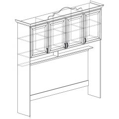 Надставка кровати №564 "Алиса" в Игриме - igrim.mebel24.online | фото 2