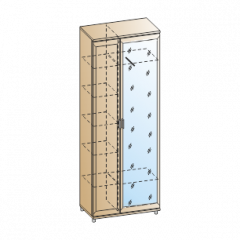 Прихожая Мелисса композиция 1 (Акация Молдау) в Игриме - igrim.mebel24.online | фото 2