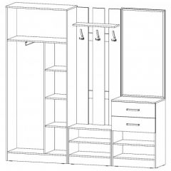 НАОМИ Прихожая в Игриме - igrim.mebel24.online | фото 2