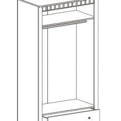ПРОВАНС МС Спальный гарнитур в Игриме - igrim.mebel24.online | фото 8