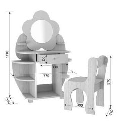 РОМАШКА Детский набор в Игриме - igrim.mebel24.online | фото 2