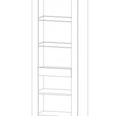 РЕГИНА Пенал со стеклом (анкор) в Игриме - igrim.mebel24.online | фото 2