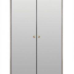Шкаф 2-х створчатый Патрисия с Зеркалом (крем) в Игриме - igrim.mebel24.online | фото