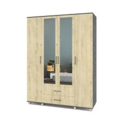 ЕВА Шкаф 4-х дверный Е43 в Игриме - igrim.mebel24.online | фото 7