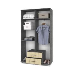 КАРИНА Шкаф 4-х дверный К43 в Игриме - igrim.mebel24.online | фото 8