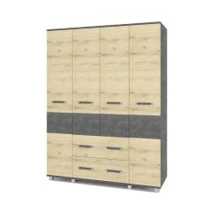 ВИОРА Шкаф 4-х дверный В43 в Игриме - igrim.mebel24.online | фото 5