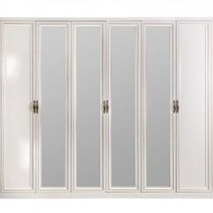 Шкаф 6-ти ств (2+2+2) с зеркалами Натали (комплект) в Игриме - igrim.mebel24.online | фото 2