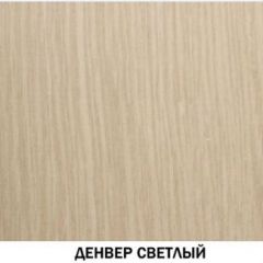 Шкаф для одежды №609 "Инна" Денвер светлый (*без полок) в Игриме - igrim.mebel24.online | фото 2