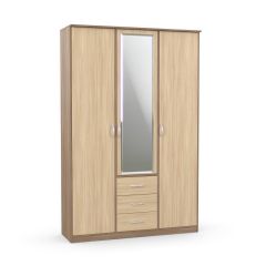 Шкаф комбинированный Дуэт Люкс с зеркалом в Игриме - igrim.mebel24.online | фото 8