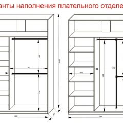 Шкаф-купе 1600 серии SOFT D6+D4+B2+PL2 (2 ящика+1штанга+1 полка) профиль «Капучино» в Игриме - igrim.mebel24.online | фото 9