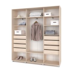 МАРТИН Шкаф-купе Млечный дуб (2000*450) М401 в Игриме - igrim.mebel24.online | фото 4