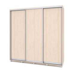 МАРТИН Шкаф-купе Млечный дуб (2200*450) М421 в Игриме - igrim.mebel24.online | фото