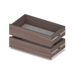 МАРТИН Шкаф-купе с зеркалами Шимо темный (2200*450) М423 в Игриме - igrim.mebel24.online | фото 3