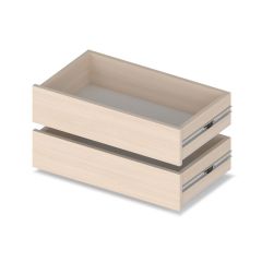 МАРТИН Шкаф-купе с зеркалом Млечный дуб (2200*450) М422 в Игриме - igrim.mebel24.online | фото 3