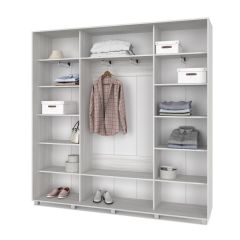 МАРТИН Шкаф-купе Шимо светлый (2200*450) М421 в Игриме - igrim.mebel24.online | фото 2