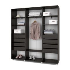 МАРТИН Шкаф-купе Венге (2200*450) М421 в Игриме - igrim.mebel24.online | фото 4
