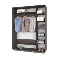 РОЛАНД Шкаф-купе Анкор темный (450*1700) Р471 в Игриме - igrim.mebel24.online | фото 3