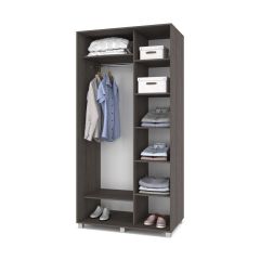 РОЛАНД Шкаф-купе Анкор темный (600*1100) Р611 в Игриме - igrim.mebel24.online | фото 2