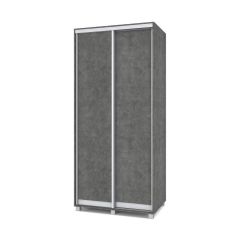 РОЛАНД Шкаф-купе Камень темный (450*1000) Р401 в Игриме - igrim.mebel24.online | фото
