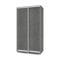 РОЛАНД Шкаф-купе Камень темный (450*1200) Р421 в Игриме - igrim.mebel24.online | фото 1