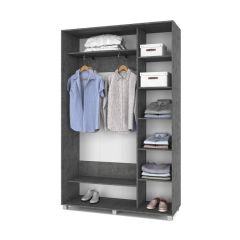 РОЛАНД Шкаф-купе Камень темный (450*1400) Р441 в Игриме - igrim.mebel24.online | фото 3