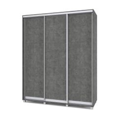 РОЛАНД Шкаф-купе Камень темный (450*1800) Р481 в Игриме - igrim.mebel24.online | фото