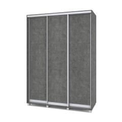РОЛАНД Шкаф-купе Камень темный (600*1600) Р661 в Игриме - igrim.mebel24.online | фото