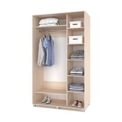 РОЛАНД Шкаф-купе Млечный дуб (600*1400) Р641 в Игриме - igrim.mebel24.online | фото 2