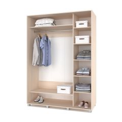 РОЛАНД Шкаф-купе Млечный дуб (600*1800) Р681 в Игриме - igrim.mebel24.online | фото 2