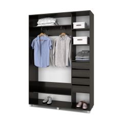 РОЛАНД Шкаф-купе с зеркалами Венге (450*1300) Р433 в Игриме - igrim.mebel24.online | фото 5